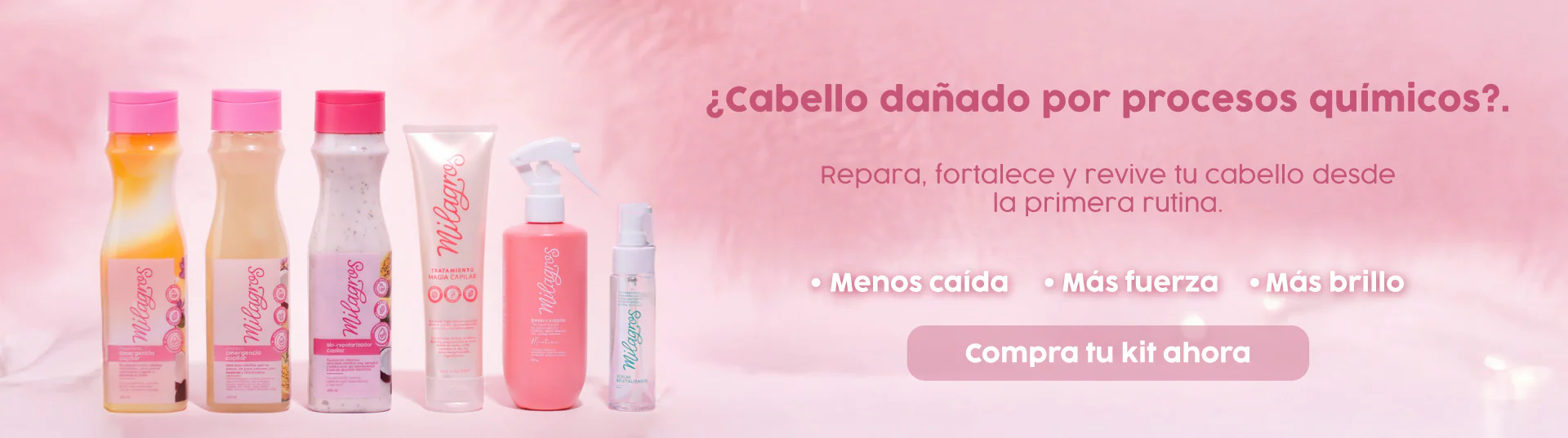 Cabello Radiante con Sello Milagros